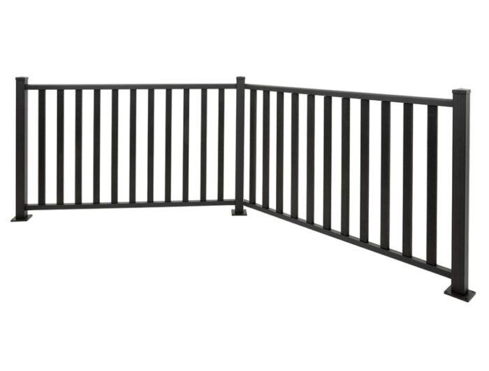 Composite Angled Balustrade 2 Bay