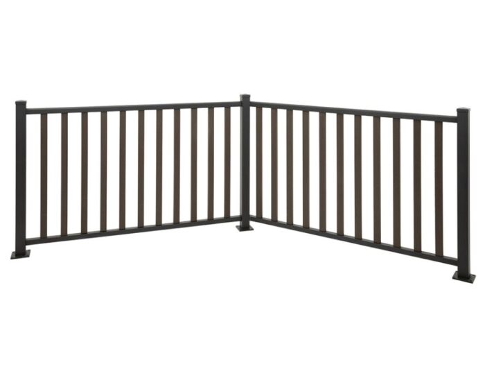 Composite Angled Balustrade 2 Bay - Image 2