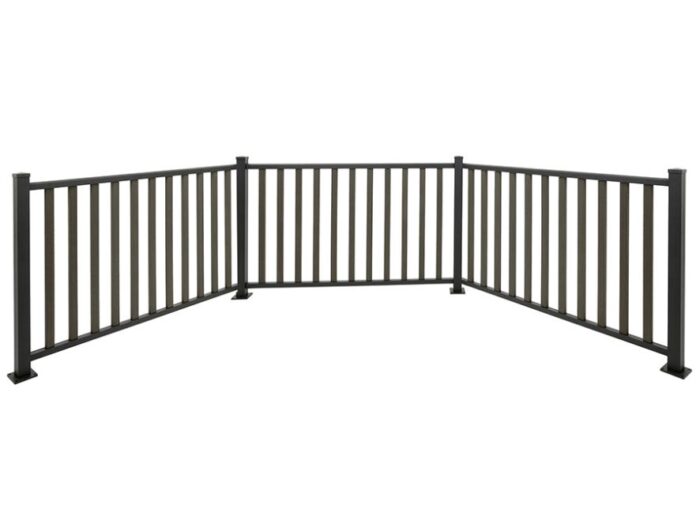Composite Angled Balustrade 3 Bay - Image 3