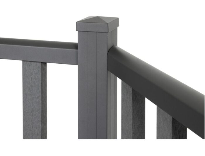 Composite Angled Balustrade 2 Bay Detail