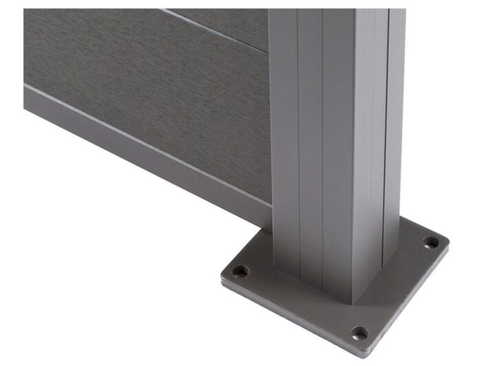 Composite Fence Baseplate Detail
