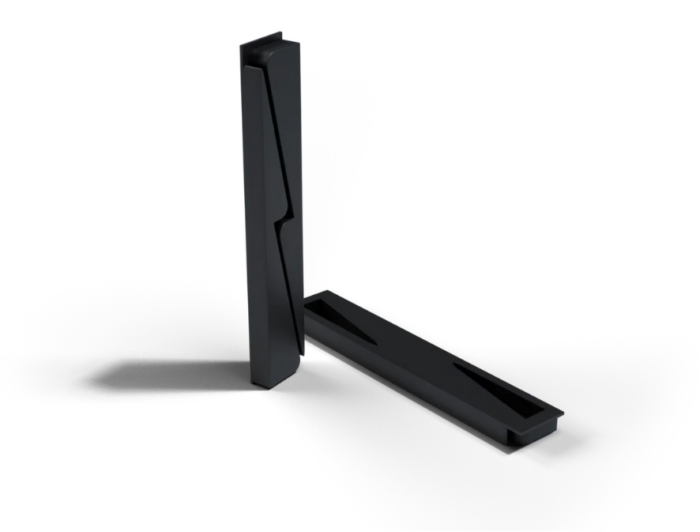 DuraPost Z-Board Fixing Spacer Black