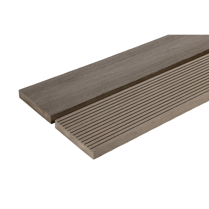 Solid Coffee Grooved And Woodgrain