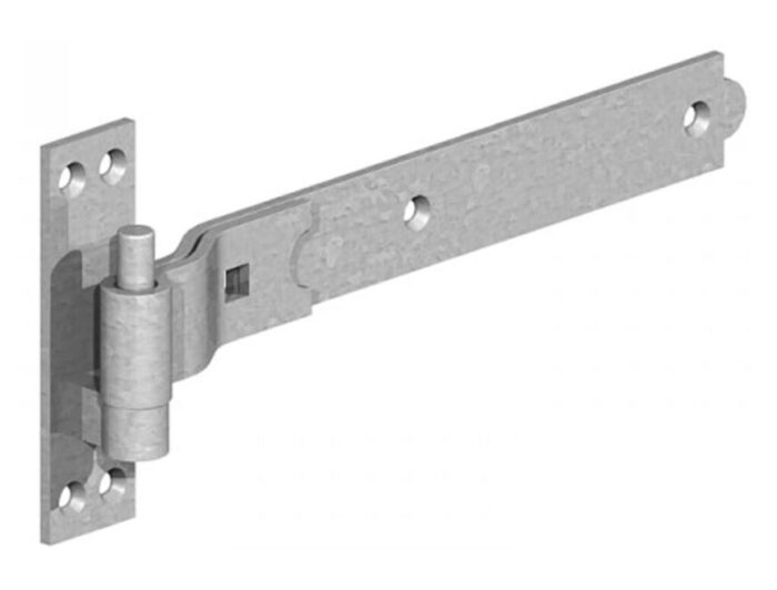 GateMate Single Strap Hinge with Hook On Plate