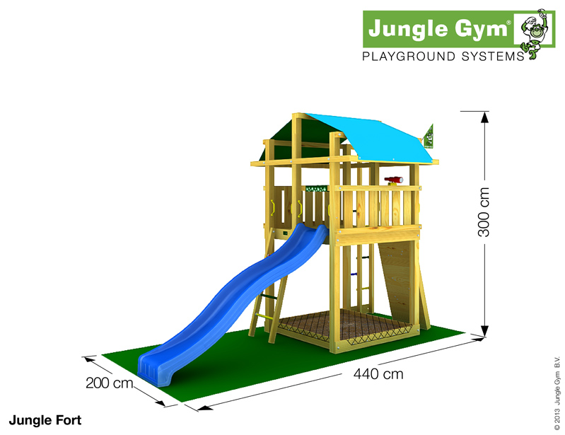 Jungle Fort Climbing Frame - Image 2